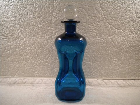 klukflaske blå 23,5 cm